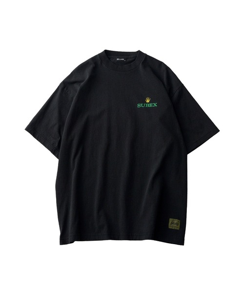 Subciety（サブサエティ）の「SUBEX tee（Tシャツ/カットソー・メンズ・ホワイト/グリーン/ブラック・SMALL/MEDIUM/LARGE/X-LARGE）」の6枚目の写真