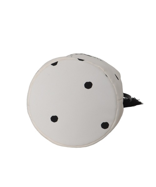 TSURU by Mariko Oikawa(ツルバイマリコオイカワ)の「TSURU by Mariko Oikawa / Lennom(ドット柄巾着バッグ WB-1264391)(ハンドバッグ・レディース・ホワイト・FREE)」の7枚目の写真