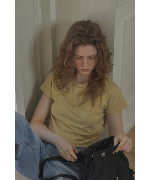 LETERIE(レテリー)の「LR CROPPED T-SHIRT_LIME(Tシャツ/カットソー・レディース・ライム・FREE)」の4枚目の写真