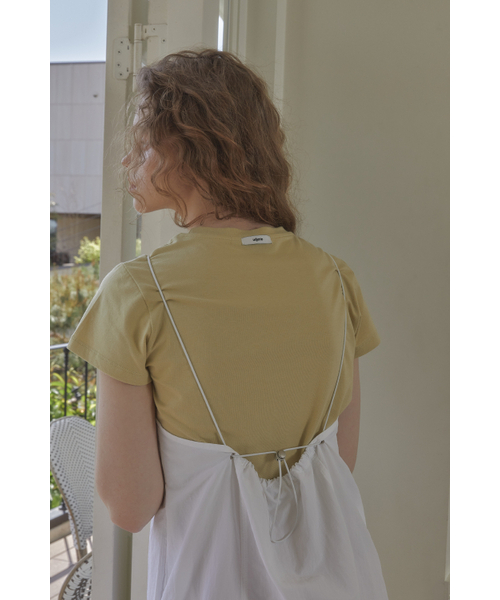 LETERIE(レテリー)の「LR CROPPED T-SHIRT_LIME(Tシャツ/カットソー・レディース・ライム・FREE)」の5枚目の写真