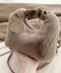 NoBelle（ノベル）の「ファーバック（ハンドバッグ）」