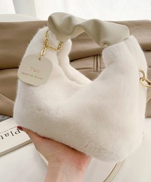 NoBelle（ノベル）の「ファーバック（ハンドバッグ）」