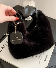 NoBelle（ノベル）の「ファーバック（ハンドバッグ）」