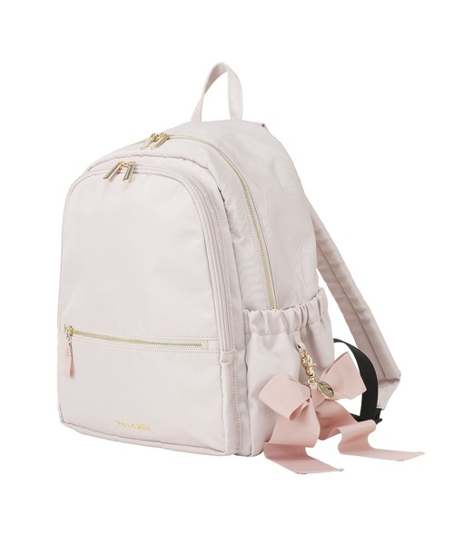 Maison de FLEUR（メゾンドフルール）の「撥水加工ポケットリュック（バックパック/リュック・レディース・ピンク系その他/ブラック・FREE）」の12枚目の写真