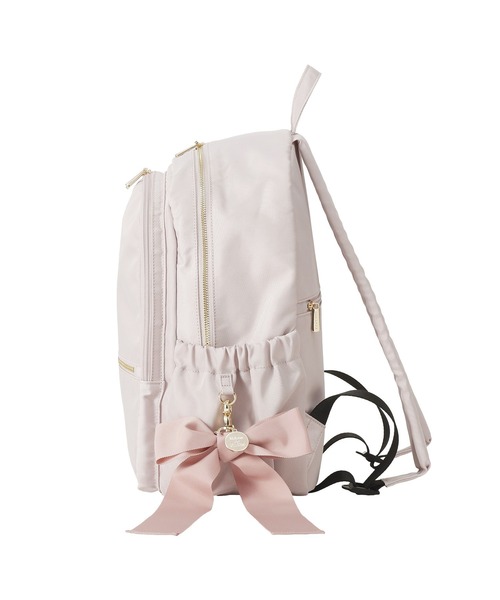 Maison de FLEUR（メゾンドフルール）の「撥水加工ポケットリュック（バックパック/リュック・レディース・ピンク系その他/ブラック・FREE）」の13枚目の写真