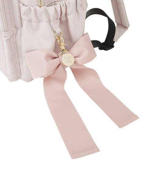 Maison de FLEUR（メゾンドフルール）の「撥水加工ポケットリュック（バックパック/リュック・レディース・ピンク系その他/ブラック・FREE）」の22枚目の写真