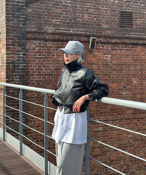MUSINSA STANDARD WOMAN（ムシンサスタンダードウーマン）の「ウィメンズコットンティアードミニドレス[ホワイト]（ワンピース・レディース・その他・LARGE/MEDIUM/SMALL/X-SMALL）」の8枚目の写真