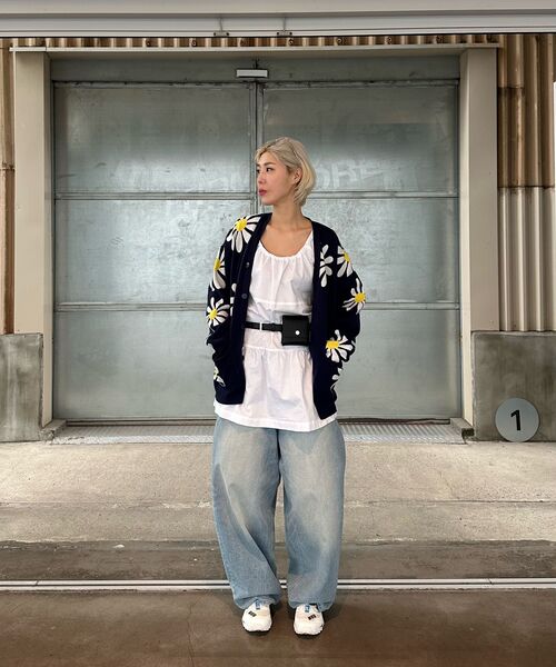 MUSINSA STANDARD WOMAN（ムシンサスタンダードウーマン）の「ウィメンズコットンティアードミニドレス[ホワイト]（ワンピース・レディース・その他・LARGE/MEDIUM/SMALL/X-SMALL）」の19枚目の写真