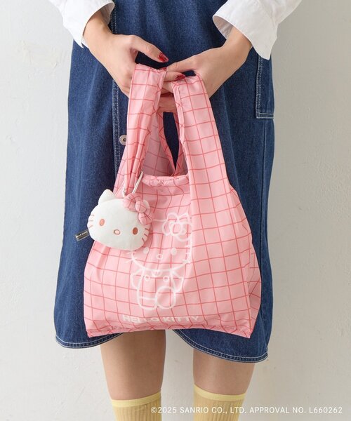 BIRTHDAY BAR(バースデイバー)の「【Sanrio characters】フェイスポーチ付きエコバッグ(エコバッグ/サブバッグ・レディース・レッド/ブルー・0)」の21枚目の写真