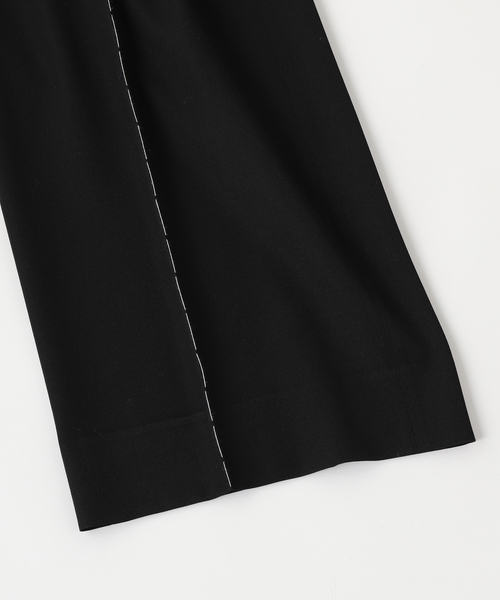 DAIRIKU（ダイリク）の「DAIRIKU / ダイリク "Hand Stich"Dress WIde Slacks（スラックス・メンズ・ブラック・SMALL）」の4枚目の写真