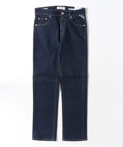 REPLAY(リプレイ)の「ストレートAKEME インディゴストレッチデニム(デニムパンツ・レディース・ダークブルー・W26xL30/W25xL30/W27xL30/W23xL30/W28xL30)」の1枚目の写真