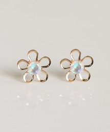 オパール ピアス | K18（ピアス（両耳用））｜cui-cui（キュイキュイ