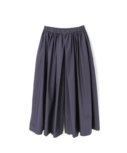 mizuiroind（ミズイロインド）の「mizuiro ind ボリュームフレアパンツ（その他パンツ・レディース・ライトグレー/チャコールグレー/ブラック/ネイビー・FREE）」の4枚目の写真