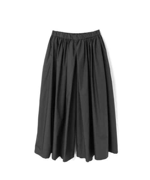 mizuiroind（ミズイロインド）の「mizuiro ind ボリュームフレアパンツ（その他パンツ・レディース・ライトグレー/チャコールグレー/ブラック/ネイビー・FREE）」の5枚目の写真