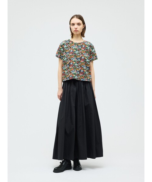 mizuiroind（ミズイロインド）の「mizuiro ind ボリュームフレアパンツ（その他パンツ・レディース・ライトグレー/チャコールグレー/ブラック/ネイビー・FREE）」の11枚目の写真