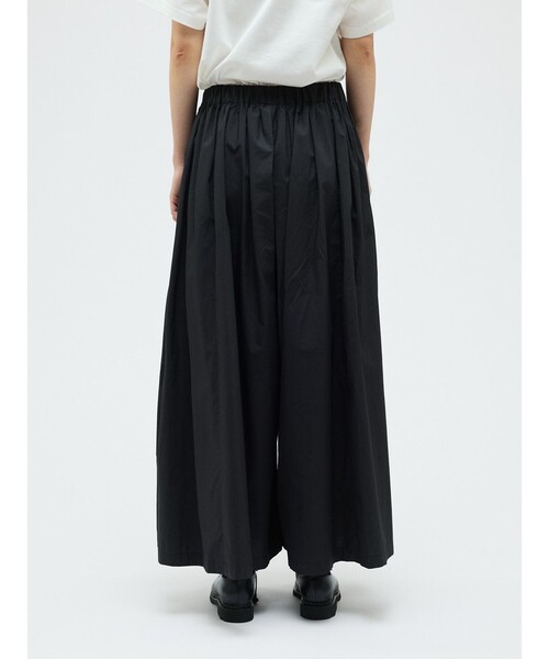 mizuiroind（ミズイロインド）の「mizuiro ind ボリュームフレアパンツ（その他パンツ・レディース・ライトグレー/チャコールグレー/ブラック/ネイビー・FREE）」の19枚目の写真