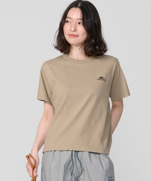 KRIFF MAYER(クリフメイヤー)の「【超接触冷感/UVカット】夏季GO! T(ロゴ)(Tシャツ/カットソー・メンズ・ブラック/ベージュ/レッド/ブルー/オフホワイト・X-LARGE/LARGE/MEDIUM/SMALL)」の4枚目の写真