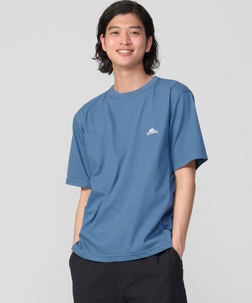 KRIFF MAYER(クリフメイヤー)の「【超接触冷感/UVカット】夏季GO! T(ロゴ)(Tシャツ/カットソー・メンズ・ブラック/ベージュ/レッド/ブルー/オフホワイト・X-LARGE/LARGE/MEDIUM/SMALL)」の1枚目の写真