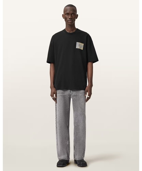 ALLSAINTS（オールセインツ）の「AYEDEE SS CREW | AYEDEE 半袖 クルー（Tシャツ/カットソー・メンズ・ブラック・XS/S/M/L/XL）」の5枚目の写真