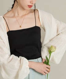 hinari（ヒナリ）の「カップ付きリブキャミ（キャミソール）」