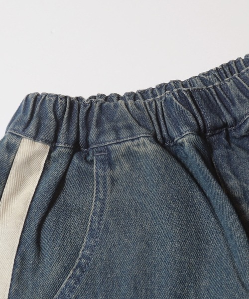 coca（coca）（コカ）の「キッズ　デニムラインカーゴパンツ（カーゴパンツ・キッズ・ブラック/ブルー・120/130/140/150）」の14枚目の写真