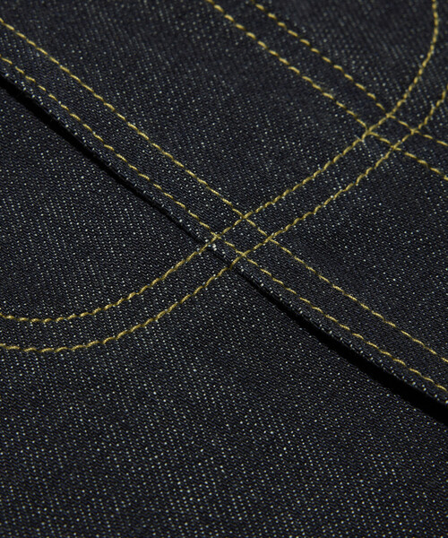 Lee（リー）の「Lee × FREAK'S STORE/リー 別注 101-J RIDERS JACKET/リー ワンオーワン ジェー デニム ライダース ジャケット（デニムジャケット・メンズ・ネイビー/インディゴブルー・LARGE/MEDIUM）」の11枚目の写真