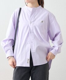 CIAOPANIC TYPY（チャオパニックティピー）の「≪ノベルティフェア対象商品≫【GEVACO】バンドカラーロングスリーブシャツ（シャツ/ブラウス）」