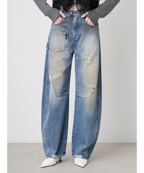 【大人気】SORIN デニム　36 黒 Soiled Jeans/ソイルドジーンズ（デニムパンツ）｜SORIN（ソリン ）の