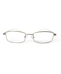 MAISON MASTER（メゾン マスター）の「JISOO シルバーグラス眼鏡 [ブルーライトカットレンズ] (ブラック)（メガネ）」