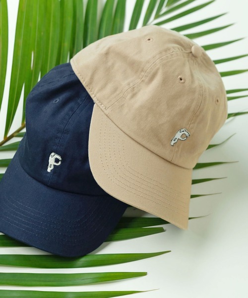 PAR ICI(パーリッシィ)の「むろいなつみ×ぱーりっしぃ P DOG刺繍キャップ(キャップ・レディース・ネイビー/ベージュ・FREE)」の2枚目の写真