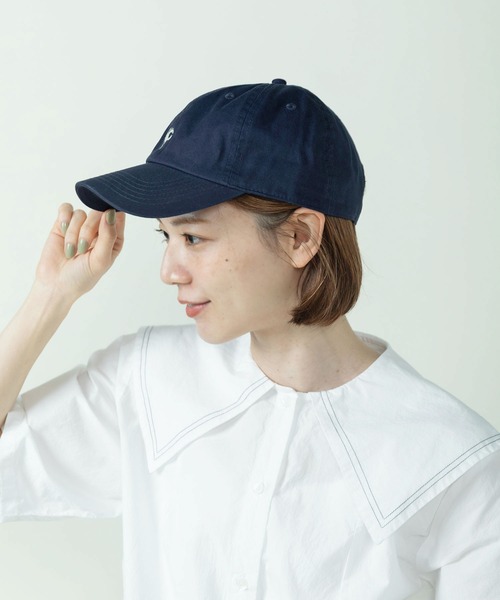 PAR ICI(パーリッシィ)の「むろいなつみ×ぱーりっしぃ P DOG刺繍キャップ(キャップ・レディース・ネイビー/ベージュ・FREE)」の13枚目の写真