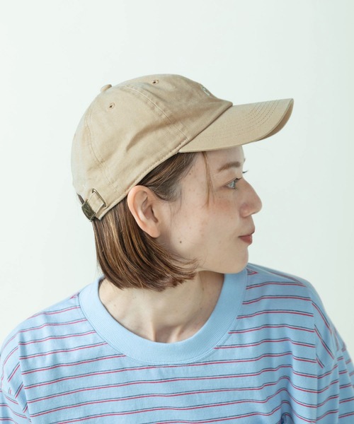 PAR ICI(パーリッシィ)の「むろいなつみ×ぱーりっしぃ P DOG刺繍キャップ(キャップ・レディース・ネイビー/ベージュ・FREE)」の5枚目の写真