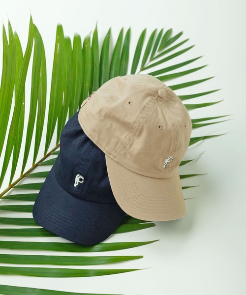 PAR ICI(パーリッシィ)の「むろいなつみ×ぱーりっしぃ P DOG刺繍キャップ(キャップ・レディース・ネイビー/ベージュ・FREE)」の4枚目の写真
