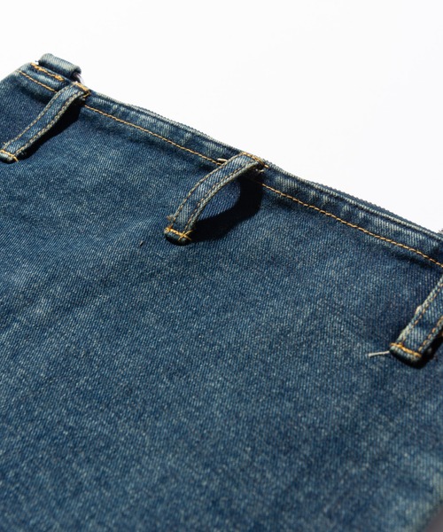 glamb(グラム)の「Aged Denim Bag / エイジドデニムバッグ(トートバッグ・メンズ・ブラック/インディゴブルー・FREE)」の16枚目の写真