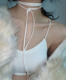 MASHIRO（マシロ）の「コードネックレススリムチョーカー マルチウェイ/ユニセックス(MA/EK530)（チョーカー）」