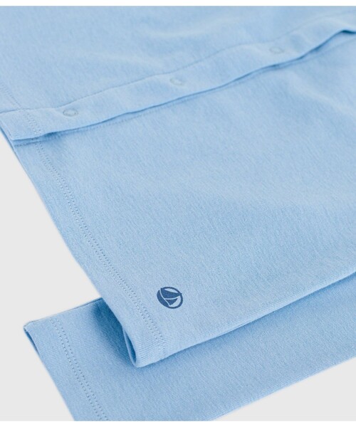 PETIT BATEAU（プチバトー）の「コットンカーディガン（カーディガン/ボレロ・キッズ・ライトブルー・3YEAR/4YEAR/5YEAR）」の2枚目の写真