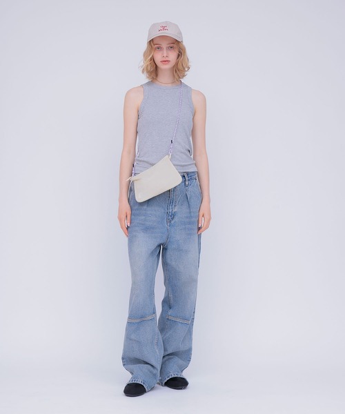 Out n About(アウトナバウト)の「サコッシュ付きバックパック【Lightly/ライトリー】(バックパック/リュック・レディース・アイボリー/ブラック・FREE)」の22枚目の写真