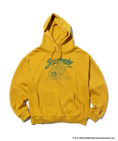 ZOZOSPOT(ゾゾスポット)の「Poppy Playtime × ZOZOTOWN Yarnaby Hoodie(パーカー・メンズ・ホワイト/マスタード・S/M/L/XL)」の1枚目の写真