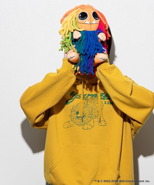 ZOZOSPOT(ゾゾスポット)の「Poppy Playtime × ZOZOTOWN Yarnaby Hoodie(パーカー・メンズ・ホワイト/マスタード・S/M/L/XL)」の5枚目の写真