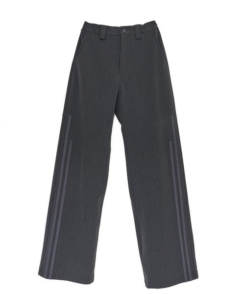 Nora Lily elle(ノラリリーエル)の「【Nora Lily】「elle」Pin Stripe Straight Patch Line Pants(スラックス・レディース・ダークグレー/グレー・FREE)」の18枚目の写真