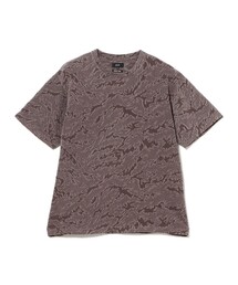 BEAMS | カモフラージュ ジャカード Tシャツ 【リラックスフィット】(Tシャツ/カットソー)