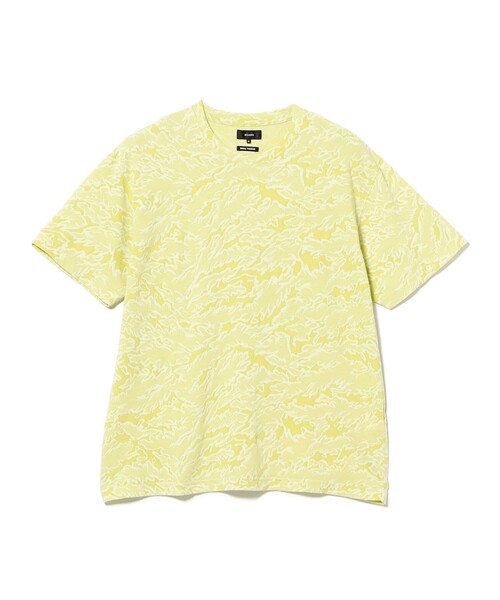 BEAMS(ビームス)の「カモフラージュ ジャカード Tシャツ 【リラックスフィット】(Tシャツ/カットソー・メンズ・ブラウン/グリーン系その他2・S/M)」の3枚目の写真
