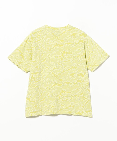 BEAMS(ビームス)の「カモフラージュ ジャカード Tシャツ 【リラックスフィット】(Tシャツ/カットソー・メンズ・ブラウン/グリーン系その他2・S/M)」の5枚目の写真
