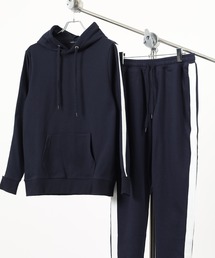 Relation（リレーション）の「ポンチラインパーカー＆パンツセットアップ（ルームウェア/パジャマ）」