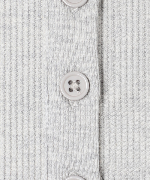 Spick & Span（スピックアンドスパン）の「《新色有り / 追加》2枚SETヘンリーネックプルオーバー（Tシャツ/カットソー・レディース・その他1/その他6/ピンク系その他/チャコールグレー・FREE）」の5枚目の写真