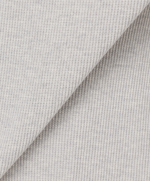 Spick & Span（スピックアンドスパン）の「《新色有り / 追加》2枚SETヘンリーネックプルオーバー（Tシャツ/カットソー・レディース・その他1/その他6/ピンク系その他/チャコールグレー・FREE）」の6枚目の写真