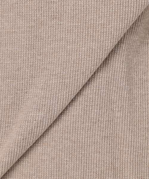 Spick & Span（スピックアンドスパン）の「《新色有り / 追加》2枚SETヘンリーネックプルオーバー（Tシャツ/カットソー・レディース・その他1/その他6/ピンク系その他/チャコールグレー・FREE）」の8枚目の写真