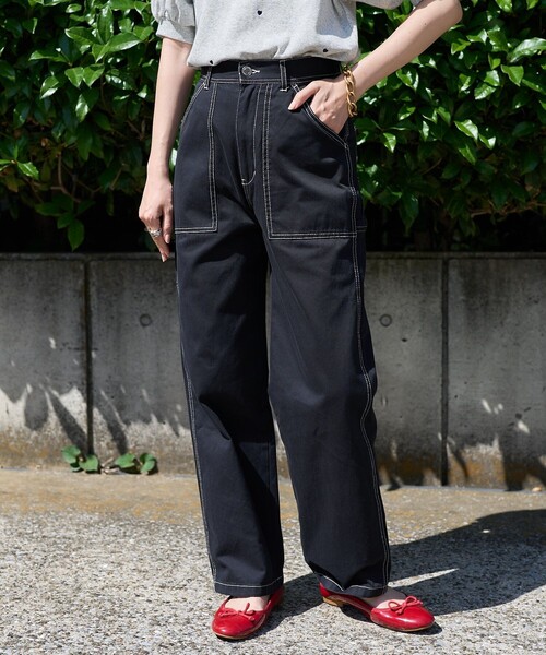 FREAK'S STORE（フリークスストア）の「カーゴパンツ（カーゴパンツ・レディース・ブラック・MEDIUM）」の9枚目の写真