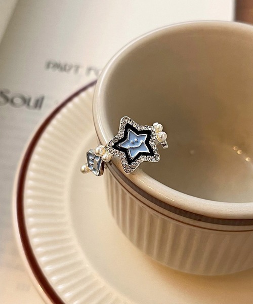 Vipoa（ヴィポア）の「star motif ring（リング・レディース・シルバー・ONE SIZE）」の12枚目の写真