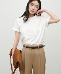LARUTA | 【LARUTA】NEW厚盛りロゴ刺繍T(Tシャツ/カットソー)